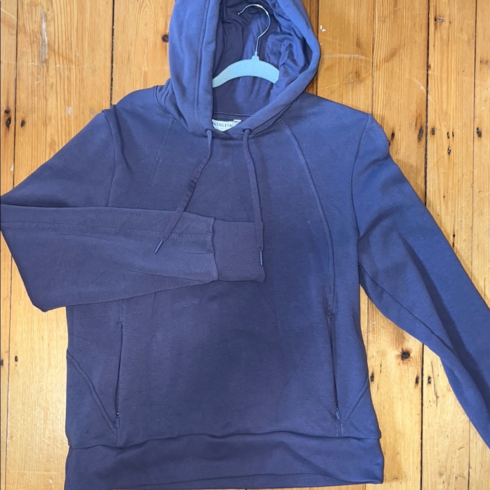 Athleta Purple Sweatshirt Hoodie